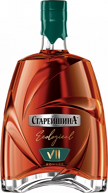 Старейшина КВ выдержанный 7 лет 0,5л Коньяк Россия