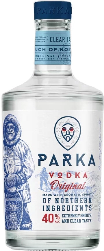 Парка 0,5л. Водка Россия