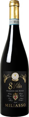 8 Витес коллекция Милиассо 0,75л красное сухое. Вино Италия