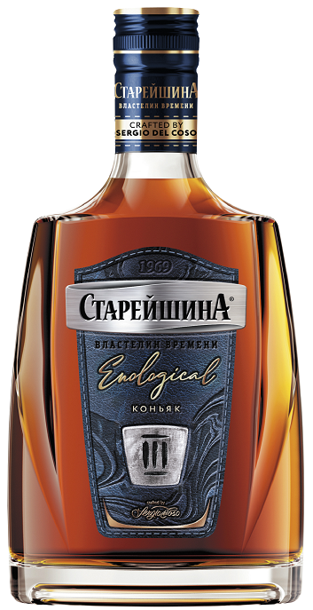 Старейшина 3 года 0,5л фл. Коньяк Россия