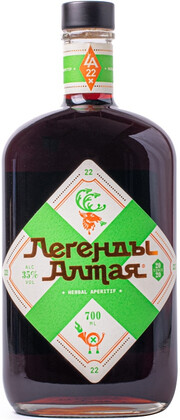 Легенды Алтая 35% 0,7л Аперитив Россия