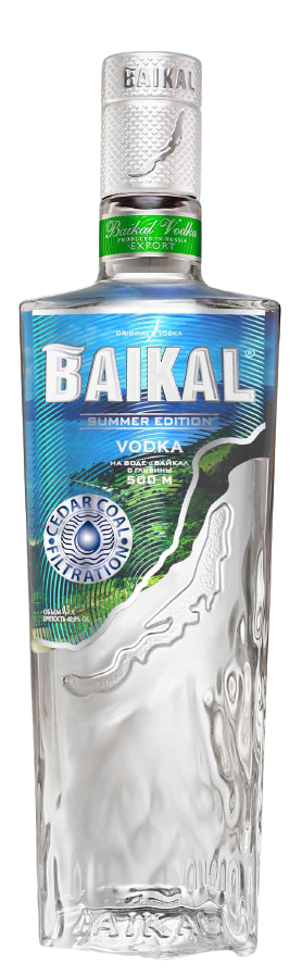 Байкал Саммер Эдишн 40% 0,5л Водка особая Россия