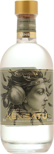 Кенсату персиковая 0,5л. Водка фруктовая (плодовая) Армения