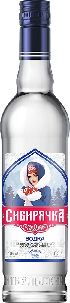 Сибирячка 0,5л Водка Россия
