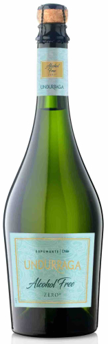 Безалкогольное белое п/сухое Ундуррага Зеро.Алкоголь Фри 0,75л. Игристое Вино Чили