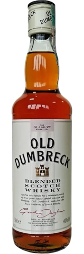 Олд Дамбрек выд.3 года 0,5л. Виски Соединенное Королевство