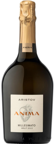 Кубань.Таманский полуостров "Аристов Анима Миллезимато" брют белое 0.75л. Игристое Вино Россия