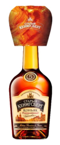 Старый Кенигсберг /пятилетний/ 0,7л N + бокал. Коньяк Россия