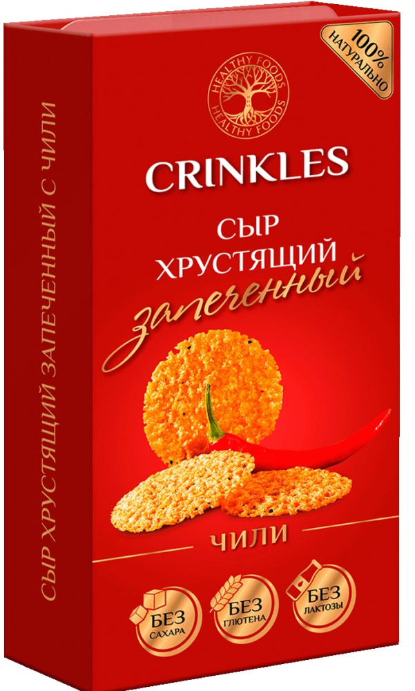 Сыр хрустящий запеченный с чили 18гр.
