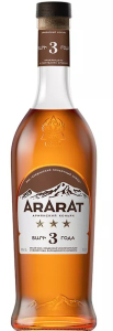 Арарат 3* 0,5л NEW. Коньяк Армения