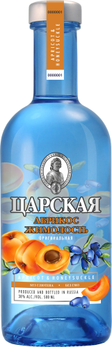 Царская Оригинальная Абрикос Жимолость 0,5л. Настойка горькая Россия