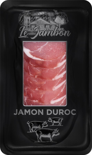 Окорок сыровяленый Хамон Дюрюк т.м."Le Jambon" нарезка 60 г.