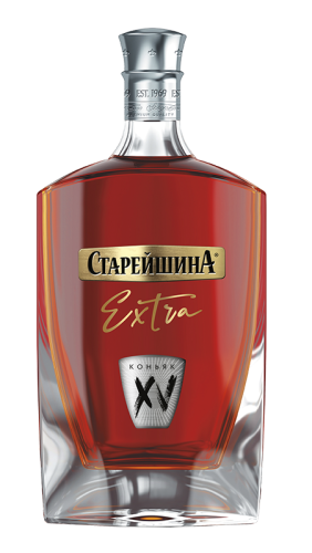 Старейшина Экстра 15лет 0,5л. Коньяк Россия