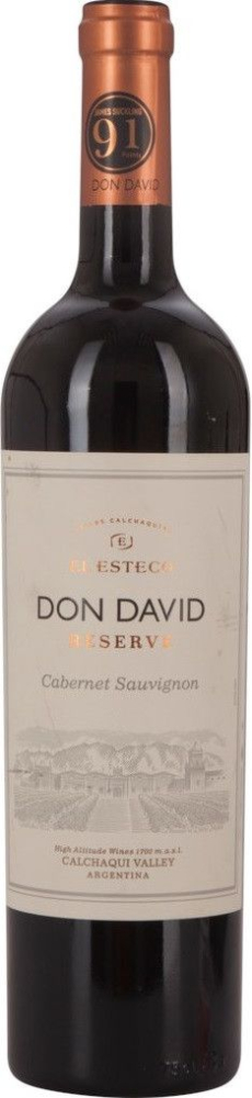 Дон Давид. Каберне-Совиньон 0,75л сухое красное Вино. Аргентина