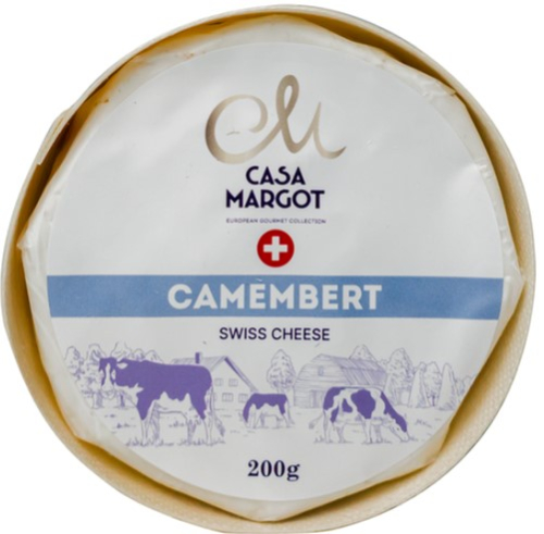 Сыр Камамбер с белой плесенью 50% жирн т.м.CASA MARGOT 200г