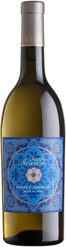Сицилия Феудо Аранчо Пино Гриджио белое сухое 0,75л. Вино Италия