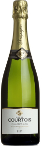 Шампань. Пьер Куртуа. Брют белое 0,75л. Вино игристое Франция