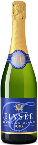 Элизе белое п/сладкое 0,75л. Вино Игристое Франция