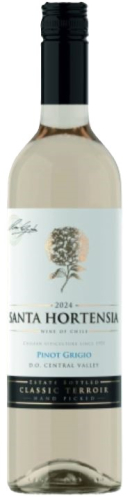 Санта Ортензия Пино Гриджио белое сухое 0,75л. Вино Чили