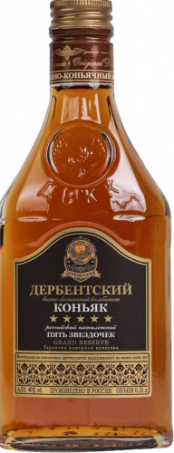 Российский коньяк Пять Звездочек 40% 0,25л фл. /ДВКК/ Коньяк Россия