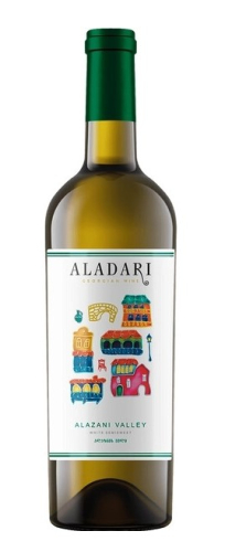 Алазанская долина т.м.Аладари белое п/сладкое 0,75л. Вино Грузия