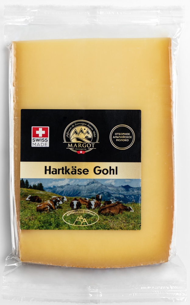 Сыр Деревенский Горный т.м.Margot Fromages 200 г