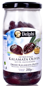 Маслины Каламата с косточкой сушеные DELPHI 200г