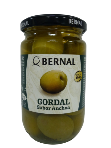 Оливки GORDAL (Гордаль) в анчоусном рассоле с/к, 300г