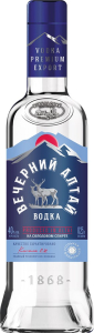Вечерний Алтай 0,25л. Водка Россия