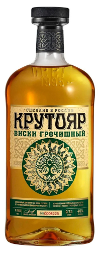 Крутояр Гречишный 0,7л. Виски зерновой Россия