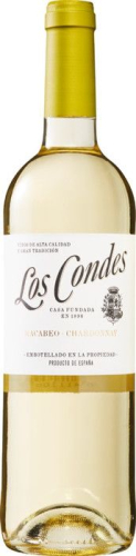 Каталунья Лос Кондес Макабео/Шардоне сухое белое 0,75л. Вино Испания
