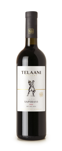 Саперави т.м.Телаани красное сухое 0,75л. Вино Грузия
