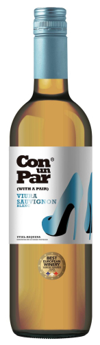 Утиель-Рекена. "Кон ун Пар" Виура – Совиньон Блан» белое сухое 0,75л. Вино Испания