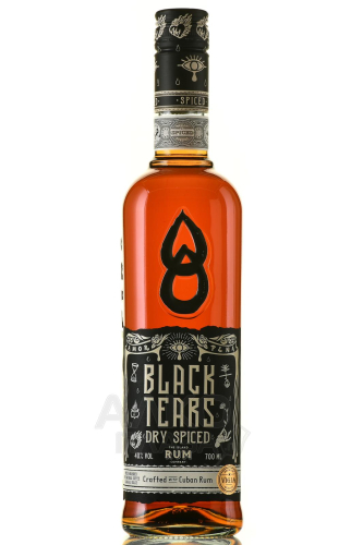 Блэк Тирс Спайсд 40% 0,7л. Спиртной напиток на основе рома Куба