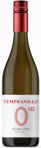 Безалкогольное красное п/сухое Темпранильо 0,75л. Вино Испания  