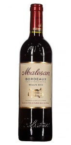 Малезан Бордо АОС 0,75л сухое красное Вино. Франция
