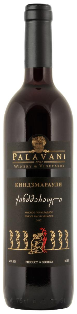 Киндзмараули красное п/сладкое 0,75л. Вино Палавани/Грузия