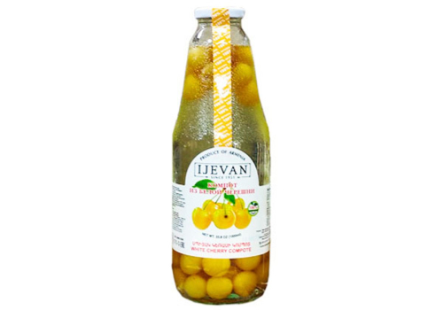Компот из белой черешни т.м. Иджеван 1,0 л. Армения