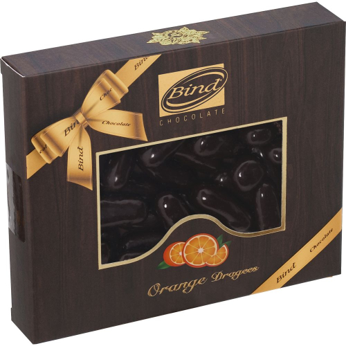 Шоколадное драже Апельсиновая цедра в темном шоколаде 100 г