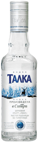 Талка 0,25л Водка Россия