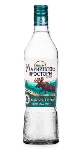 Мариинские просторы люкс 0,5л. Водка особая Россия