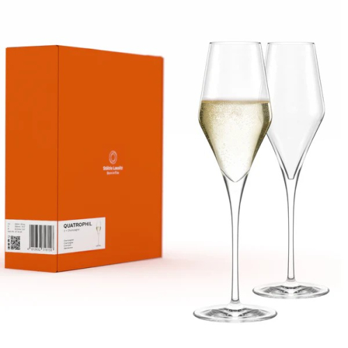 Набор бокалов для шампанского Quatrophil Champagnerkelch 2 шт 290мл. Германия