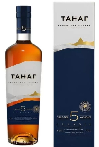 Танаг Классик 5 лет 0,5л п/уп. Коньяк Армения