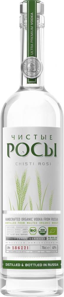 Чистые Росы 0,7л. Водка Россия