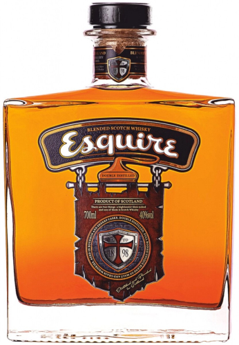 Эсквайр 0,7л в п/уп выд. 3года. Виски Россия