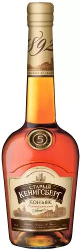 Старый Кенигсберг /пятилетний/ 0,5л N. Коньяк Россия