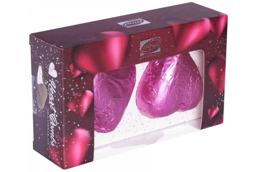 Шоколадные конфеты BIND BOMB сердце набор 80 г 