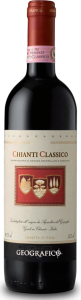Кьянти Классико Джеографико красное сухое 0,75л Вино Италия