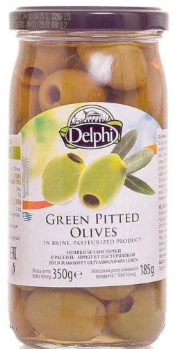 Оливки без косточек в рассоле DELPHI 350г