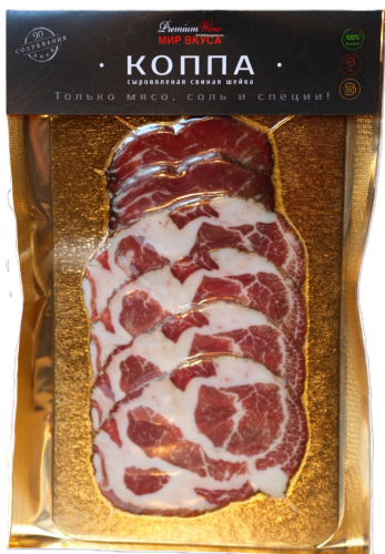 Мясное изделие Коппа с/к т.м. &quot;Соль Дым ПереЦ&quot; 50г